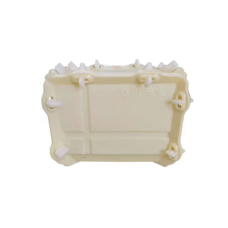 Reazone Molds 2023 New Cement Flower Pot Mold Bottom Grouting Self-Made Plastic Model Square Plain Version Without Pattern