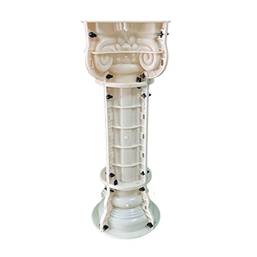 80x15cm/ 31.5x5.9in Round Column Wedding Ceremony Party Decoration Reusable Mould Pedestal Flower Seat Gypsum Concrete Mold