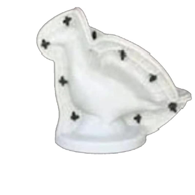 Reazone Molds ABS GRC Cute DIY Die Pigeon Wing Dove Peacock Cement Concrete Villa Home Balcony Gardening Animal Statue Round Ball