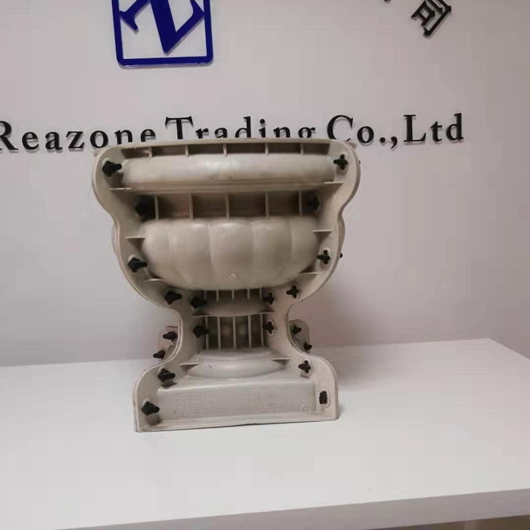 Reazone Molds ABS Diameter 45cm Plastic Precast Concrete Flower Pot Planter Molds for Sale, White, RZF-01