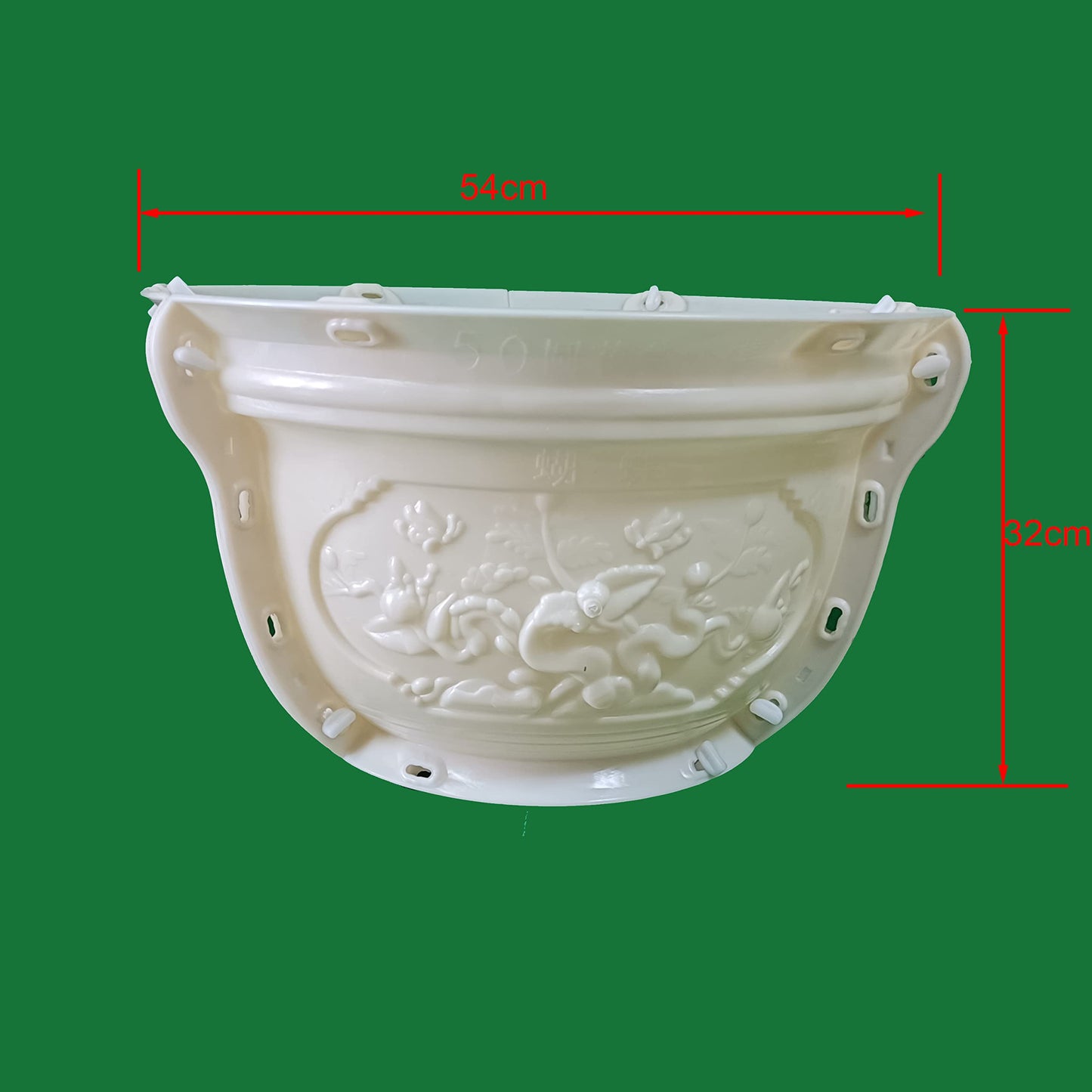 ABS Garden Concrete Round Flower Pot Plastic Molds