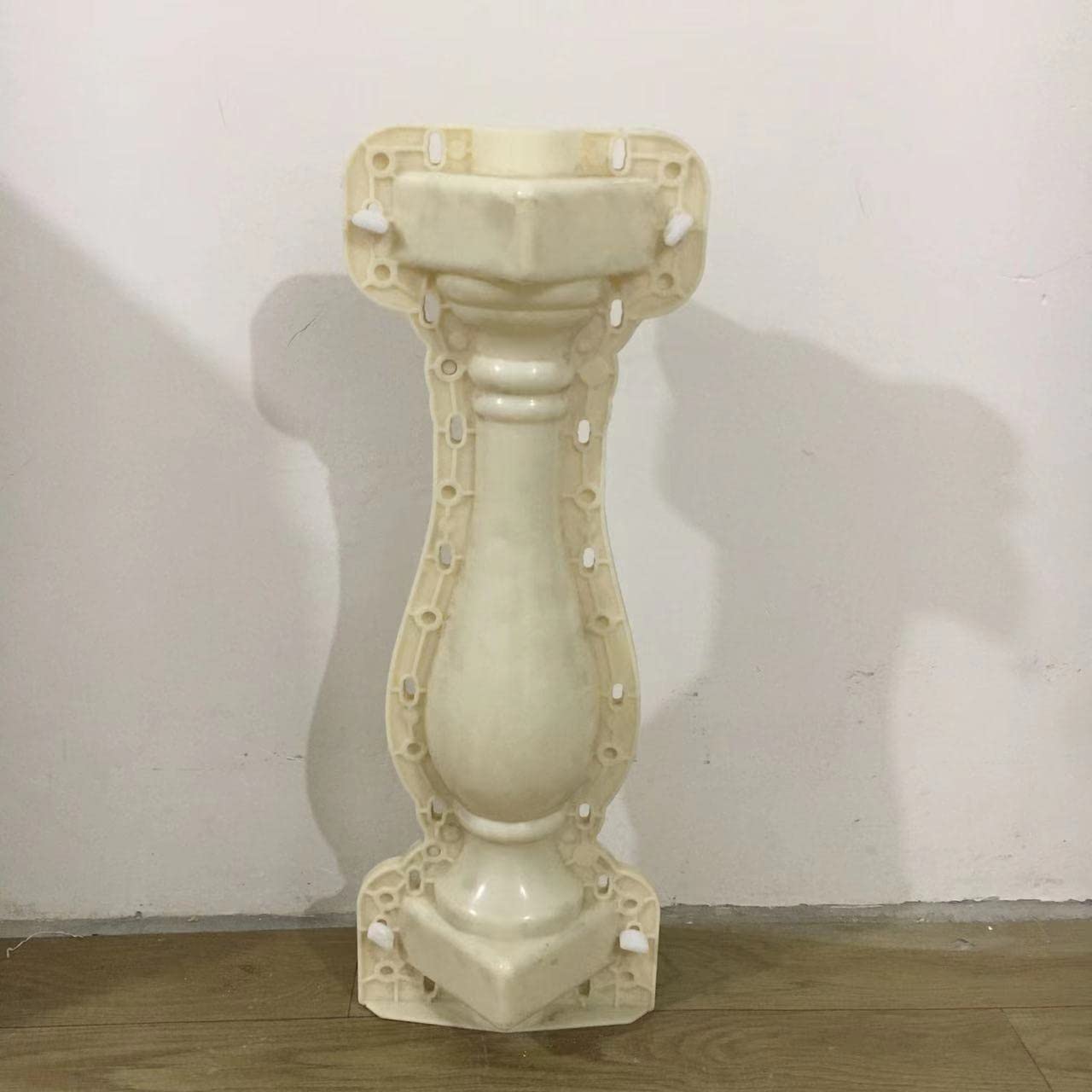 60cm Balcony Concrete Mould Construction vase Column Bulaster Railing Cement guardrail Mould Prefabricated Balcony Railing Mold