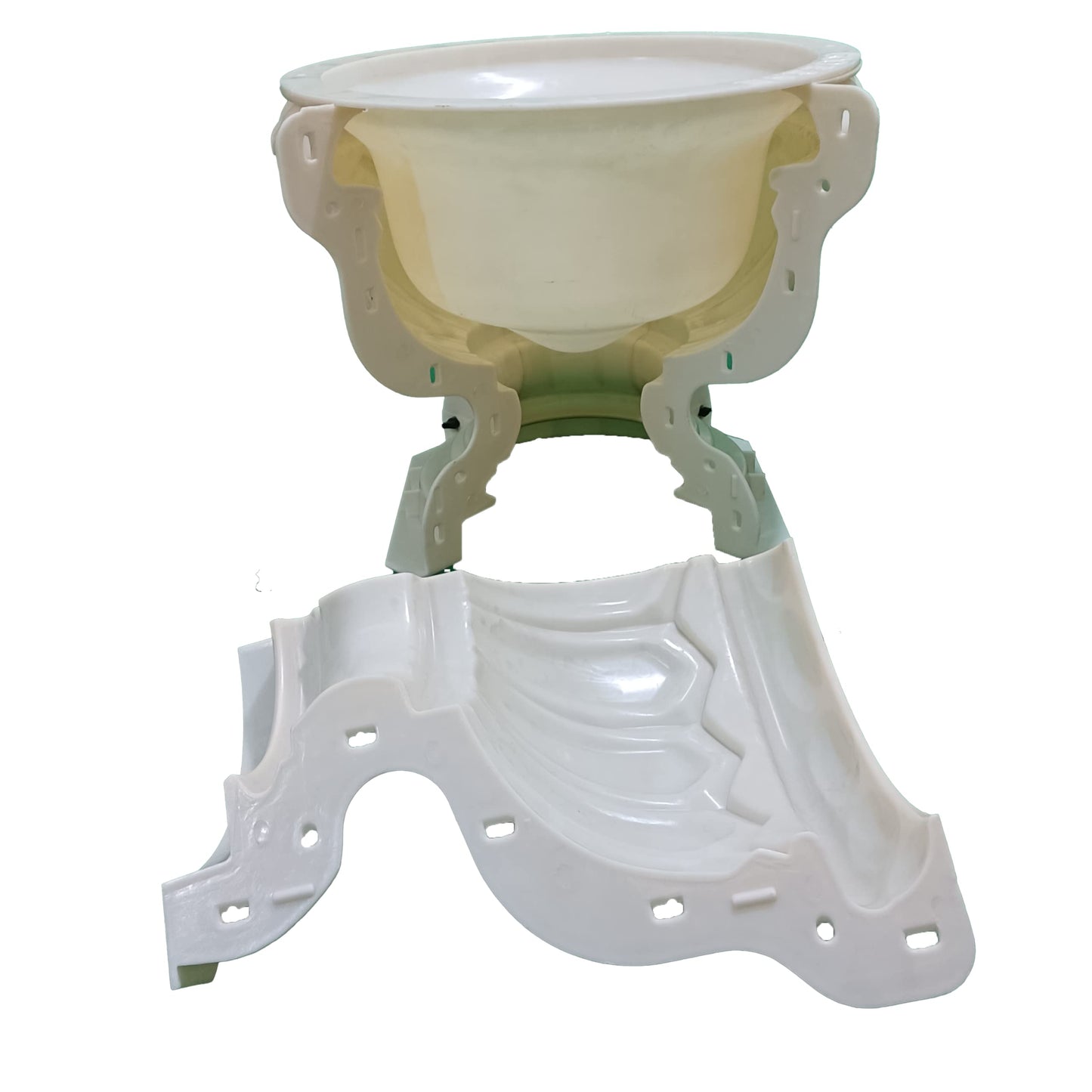 Reazone Molds Cement Pot Mold Bonsai Round Plastic Model European cast-in-Place Concrete