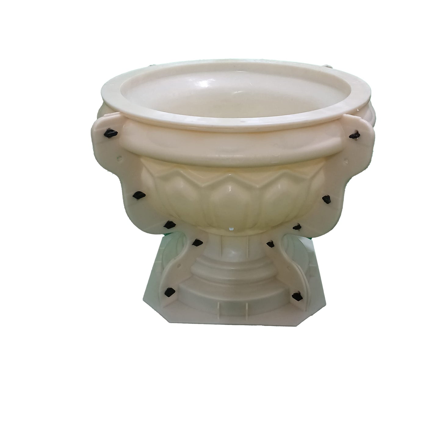 Reazone Molds Cement Pot Mold Bonsai Round Plastic Model European cast-in-Place Concrete