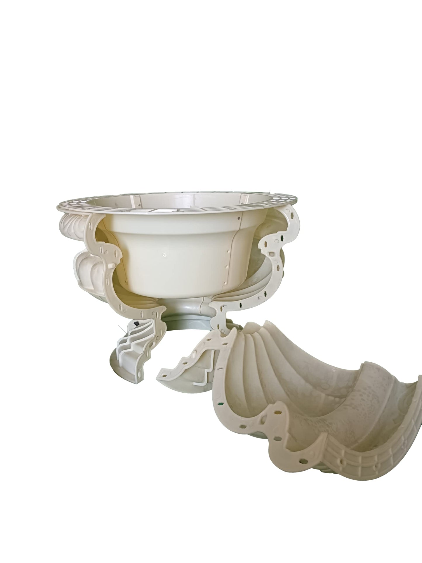 Reazone ABS Diameter 80cm Plastic Precast Concrete Flower Pot Planter Molds for Sale