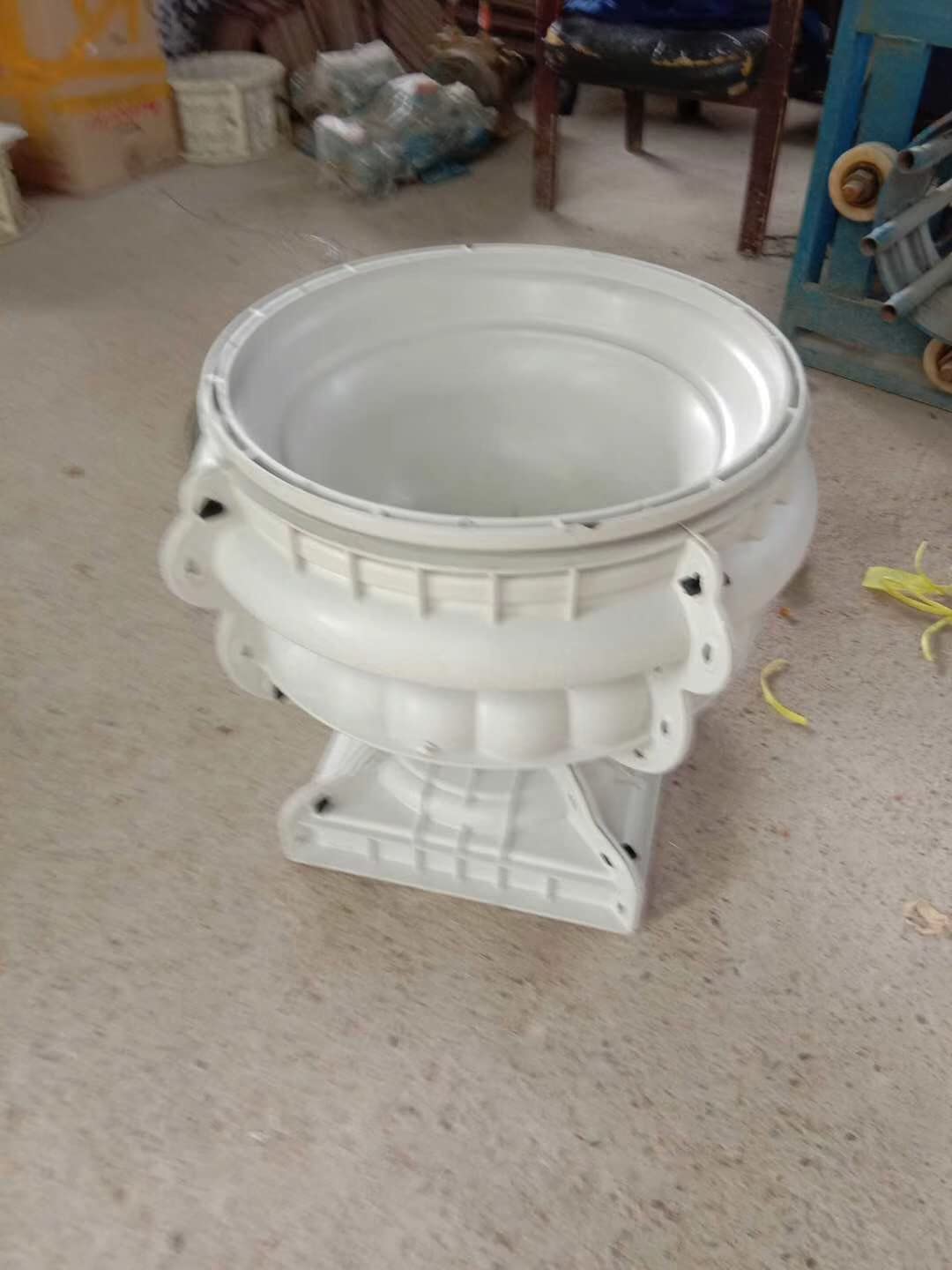 60cm 23.62in Reazone ABS Diameter Plastic Precast Concrete Flower Pot Planter Molds