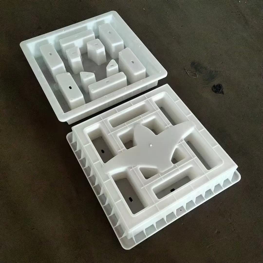 Rezone Concrete Mold New Hollow Tile Mould 50x50x10cm