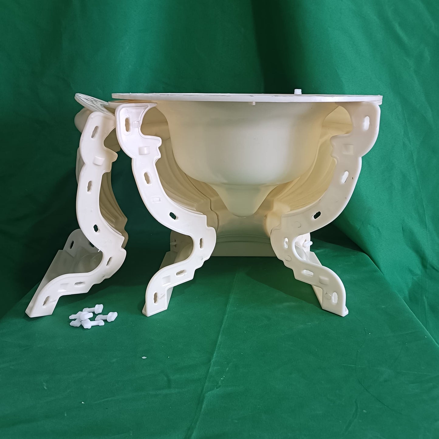 Reazone Molds Reazone ABS Plastic precast Concrete Flower Pot Planter molds for Sale White