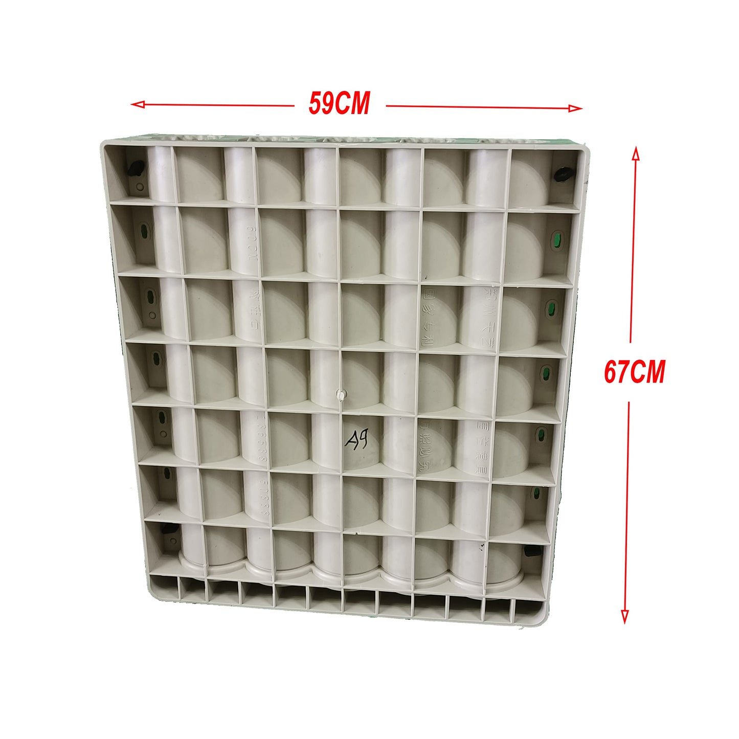High 60cm Precast Garden Decorative Concrete Landscape Edging Plastic Mold for Sale