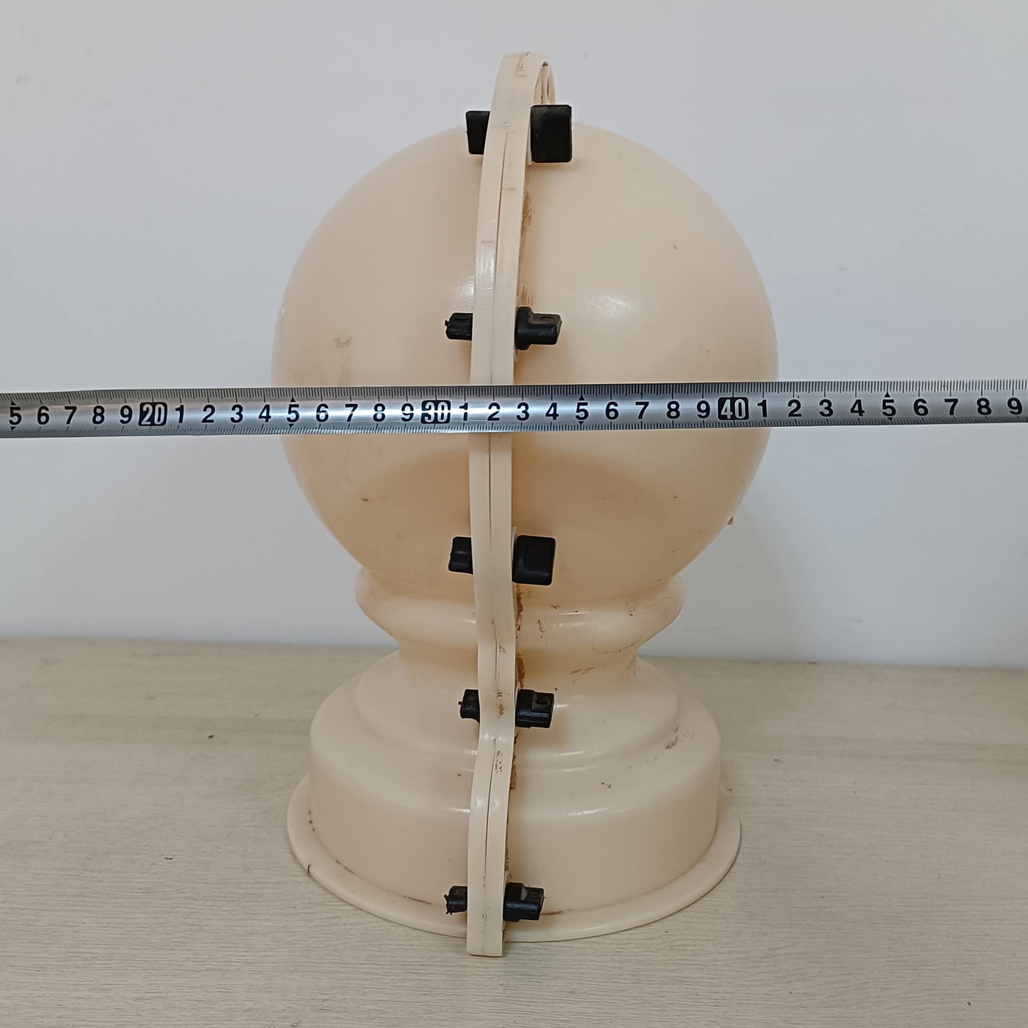 Reazone Molds Engineering Grade Material ABS Light Yellow Plastic Diameter 22cm Factory Price Low MOQ Railing Decoration