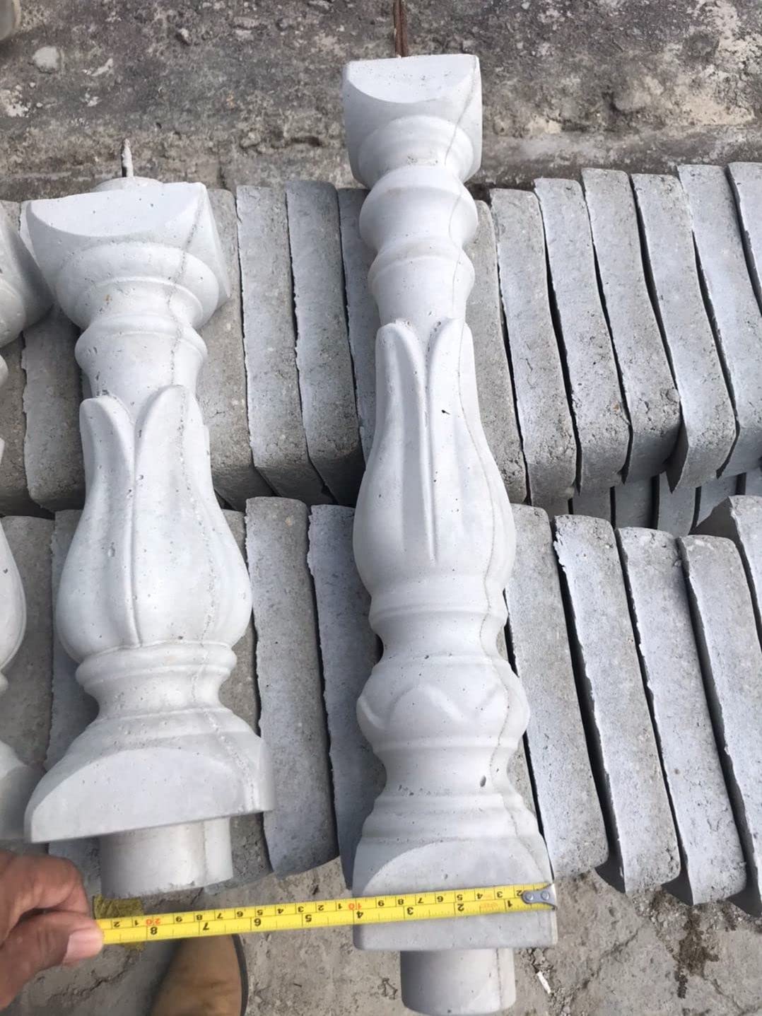 Reazone Molds Concrete Baluster Mould Tianyi Gold Art Style