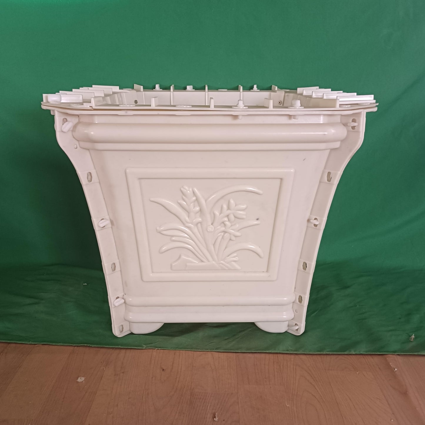 Reazone Molds RZF16 Square Orchid Mould Making Concrete for Garden Flower Pot