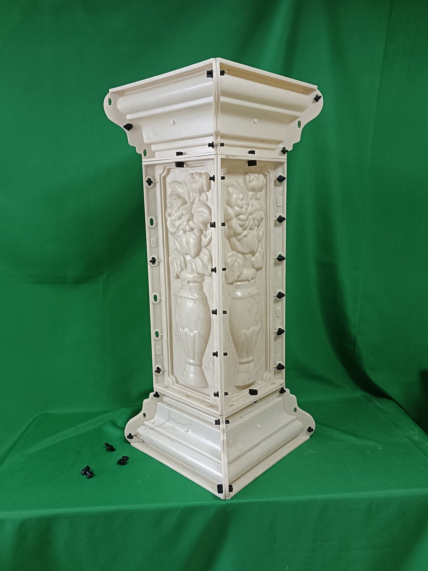 96 * 22cm Plastic Molds Concrete Pedestal Baluster Side Pillar Post Reazone ABS