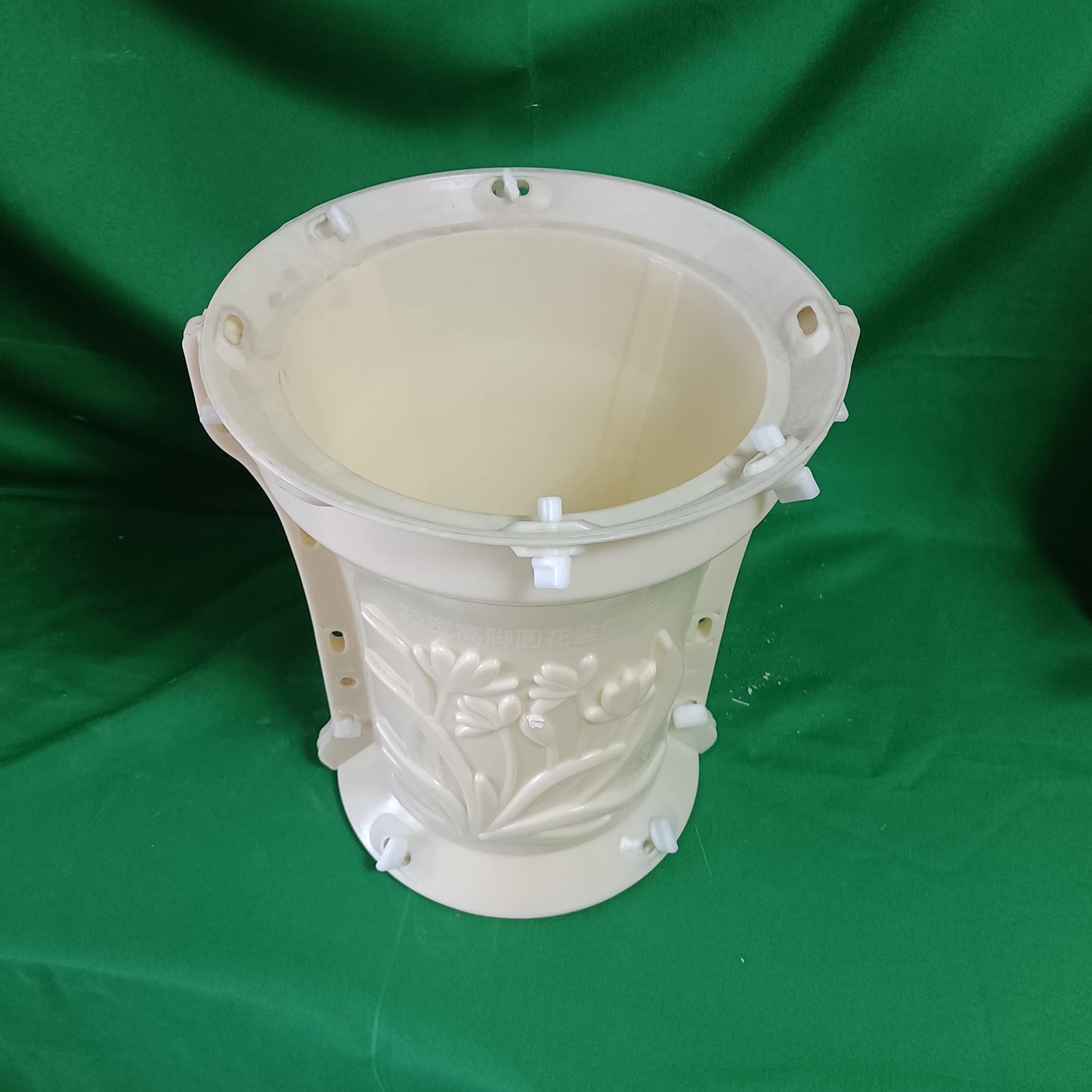 Reazone Molds Plastic Garden Concrete Flower Pot vase Planter Mold for Yard Decoration
