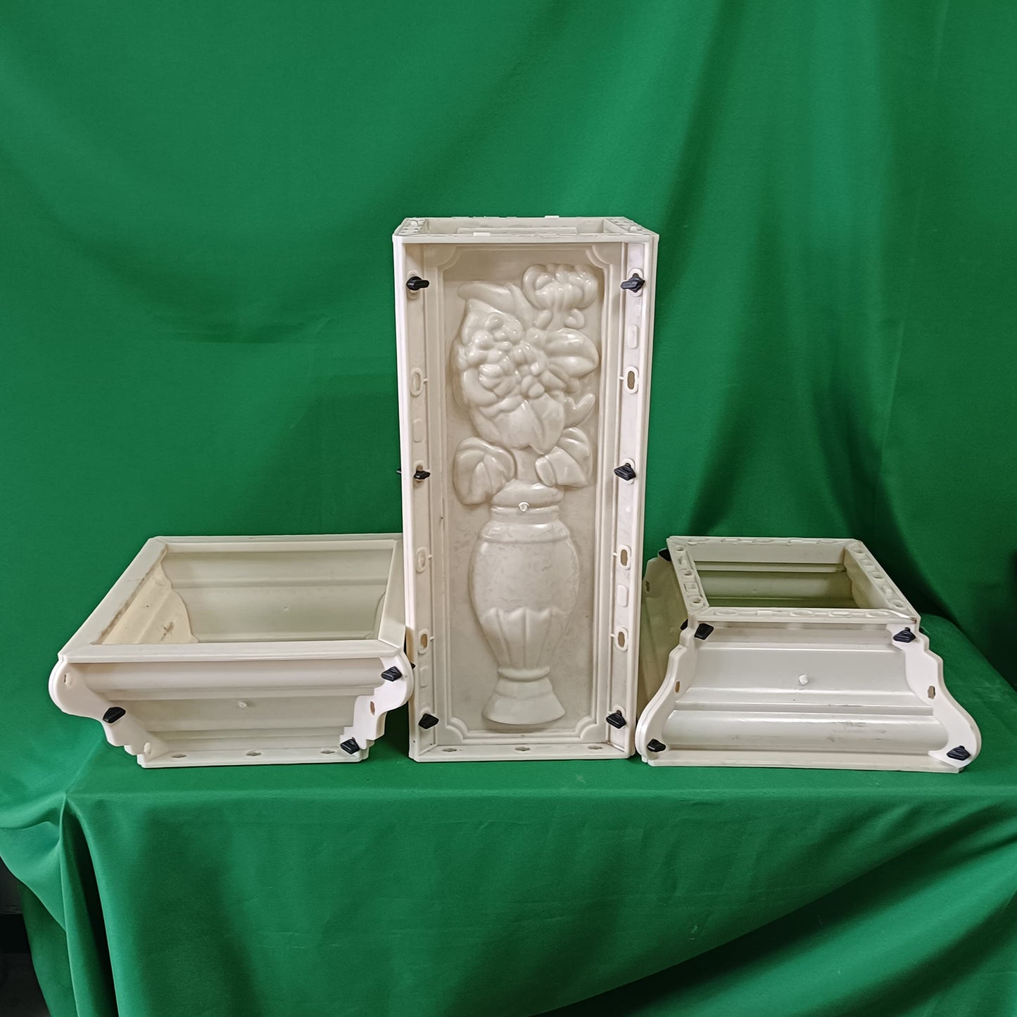 96 * 22cm Plastic Molds Concrete Pedestal Baluster Side Pillar Post Reazone ABS