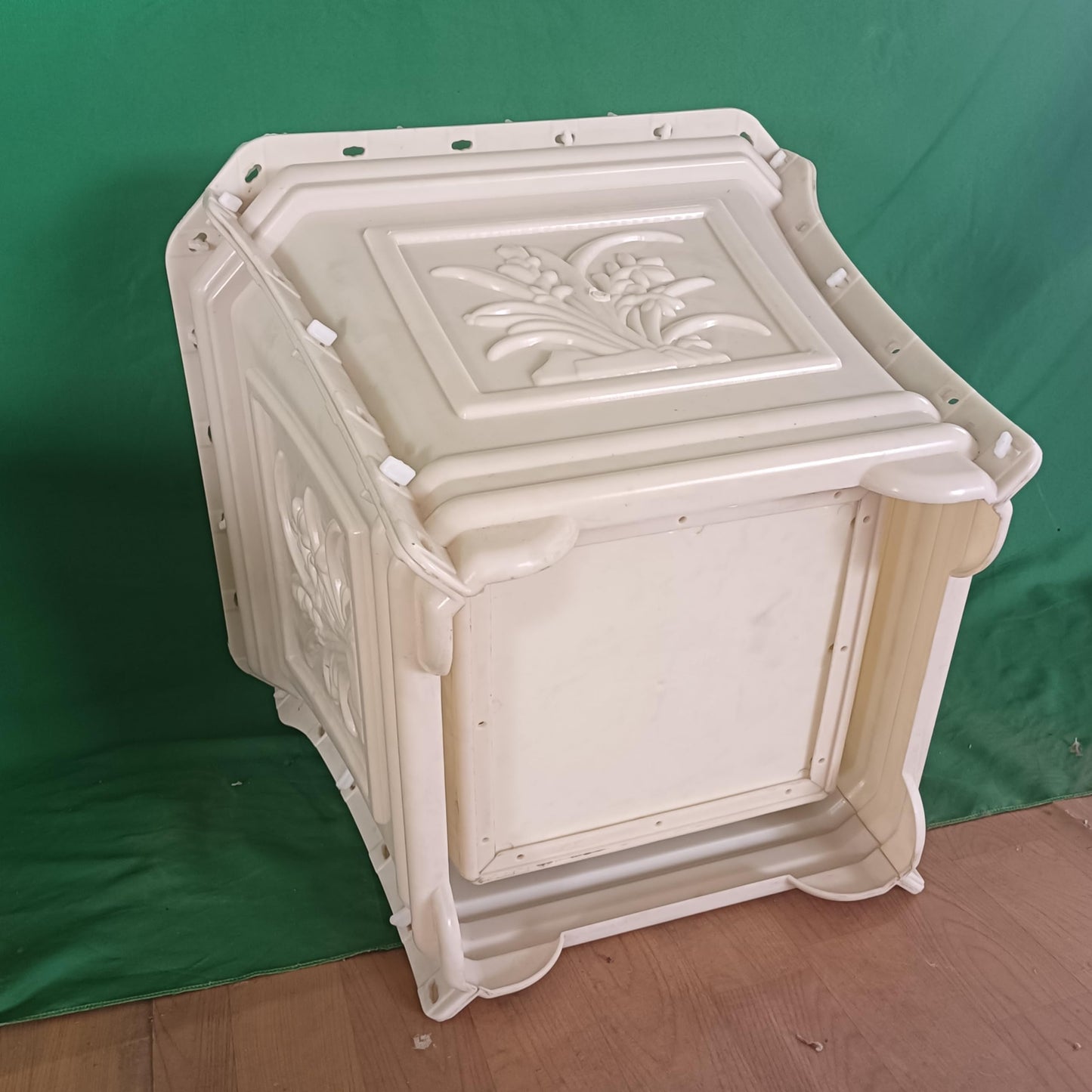 Reazone Molds RZF16 Square Orchid Mould Making Concrete for Garden Flower Pot