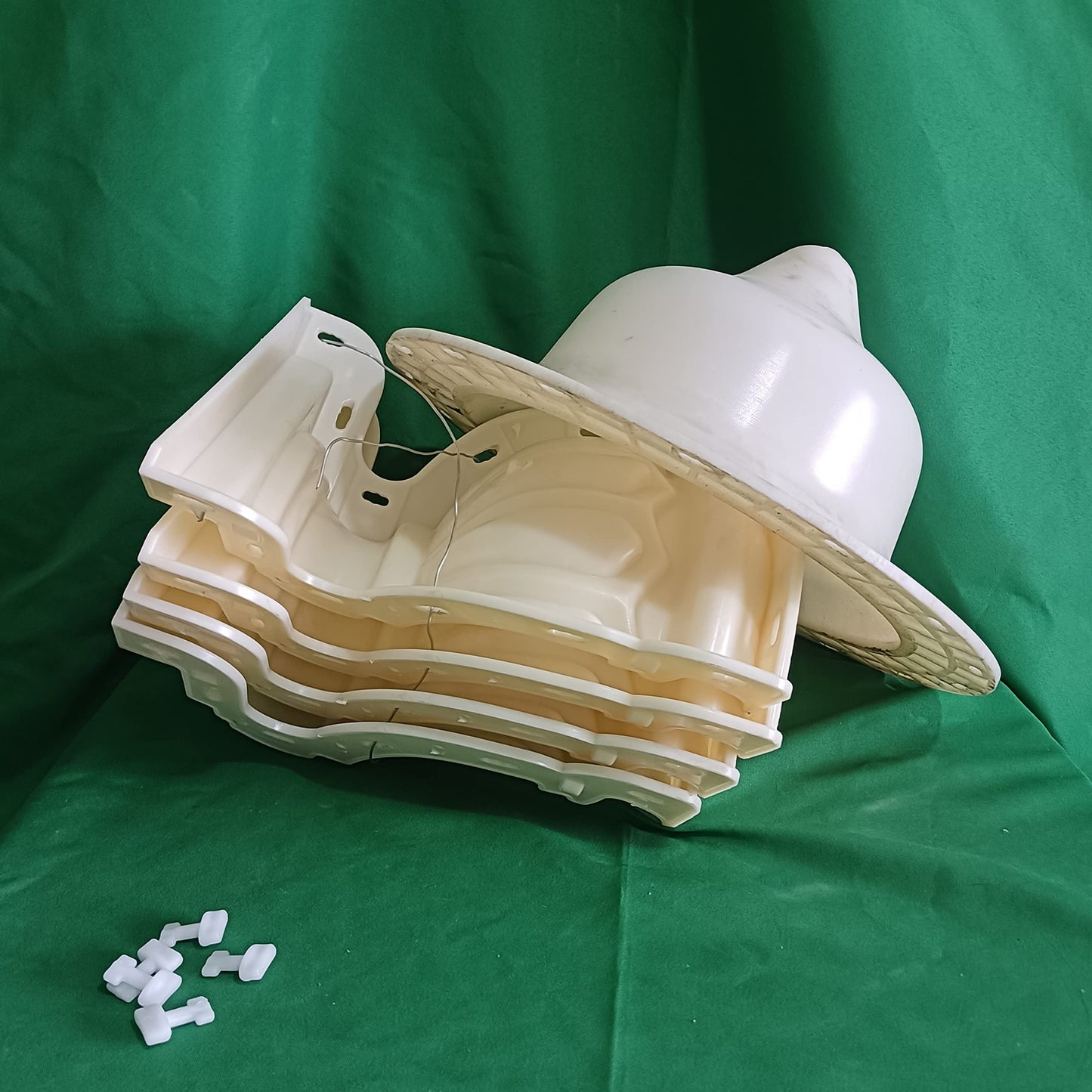 Reazone Molds Reazone ABS Plastic precast Concrete Flower Pot Planter molds for Sale White