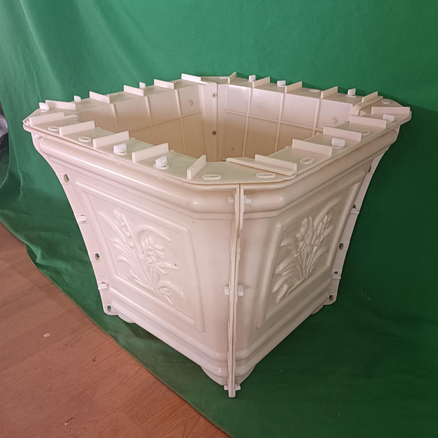 Reazone Molds RZF16 Square Orchid Mould Making Concrete for Garden Flower Pot