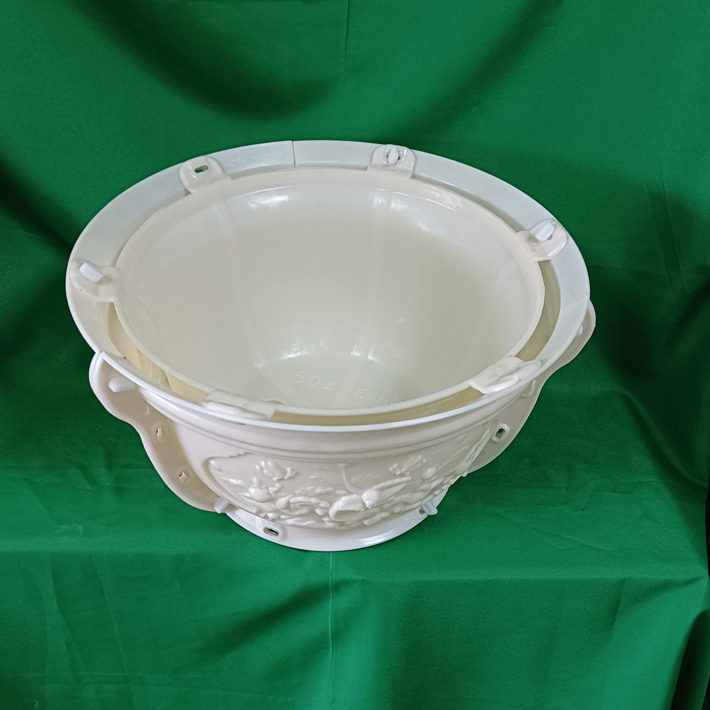 ABS Garden Concrete Round Flower Pot Plastic Molds