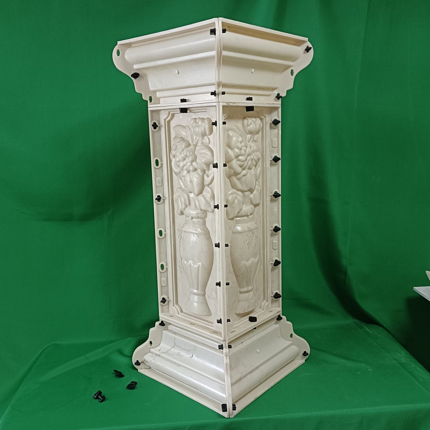 96 * 22cm Plastic Molds Concrete Pedestal Baluster Side Pillar Post Reazone ABS