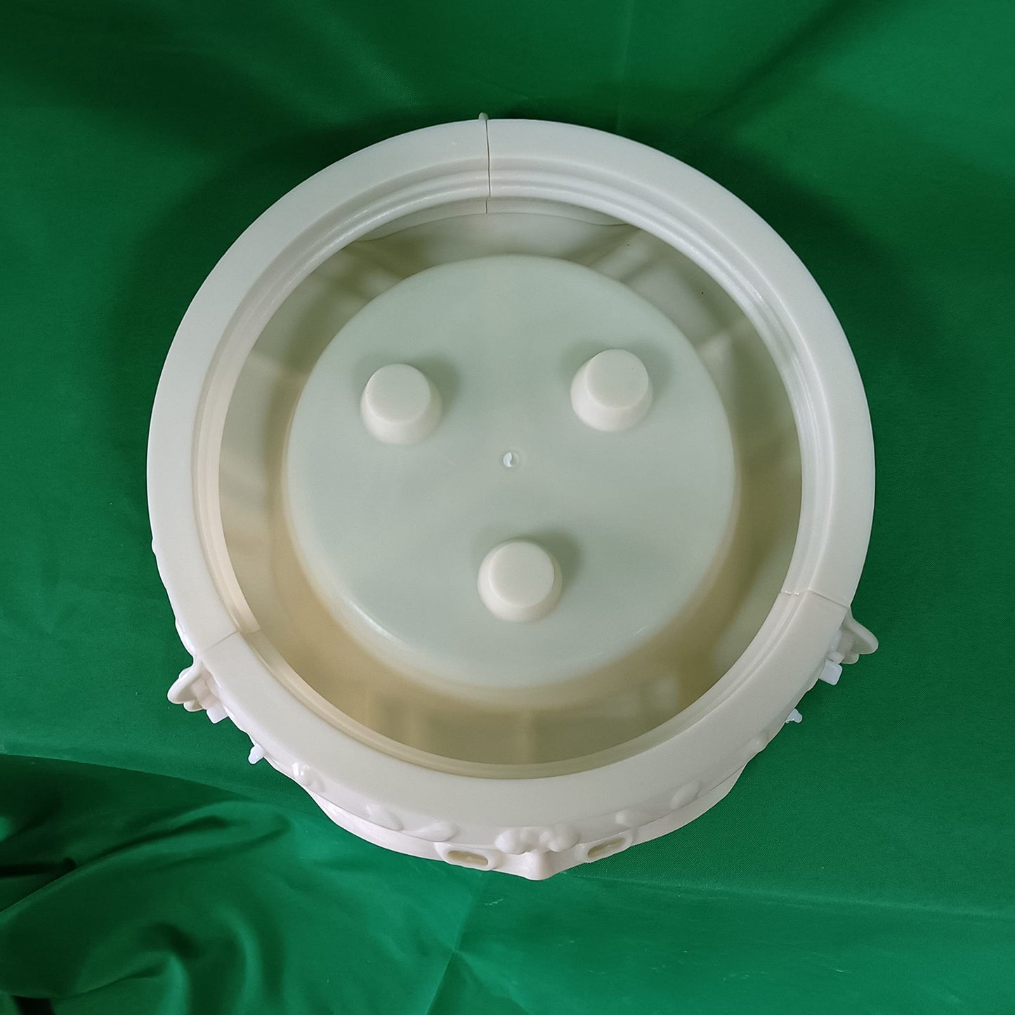 ABS Garden Concrete Round Flower Pot Plastic Molds Pot Base Mould