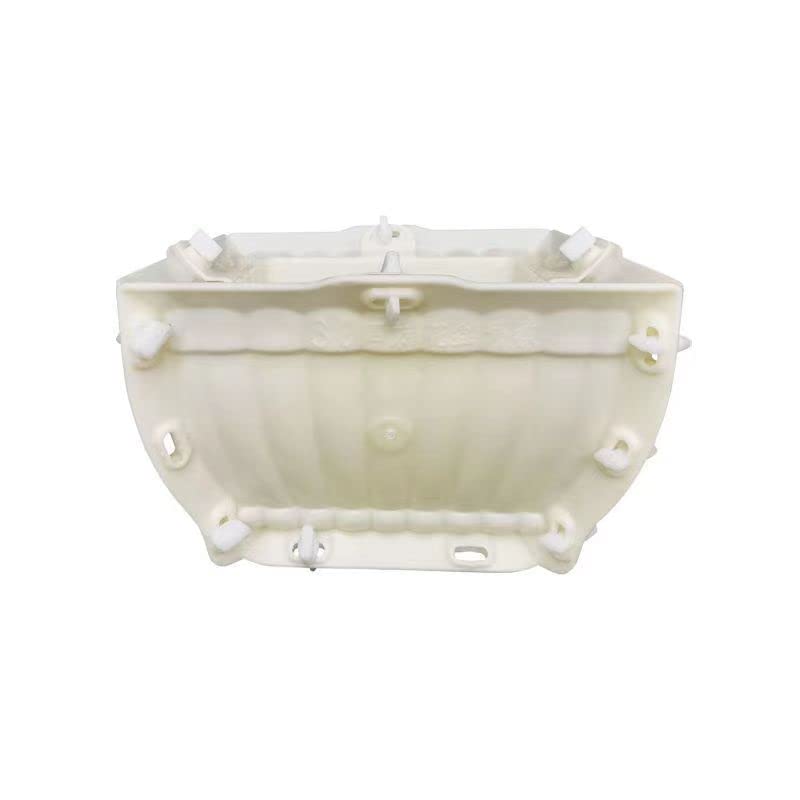 Reazone Molds New Cement Flower Pot Mold Wave Pattern Square Small Bonsai Model Homemade European-Style Creative Plastic Mold