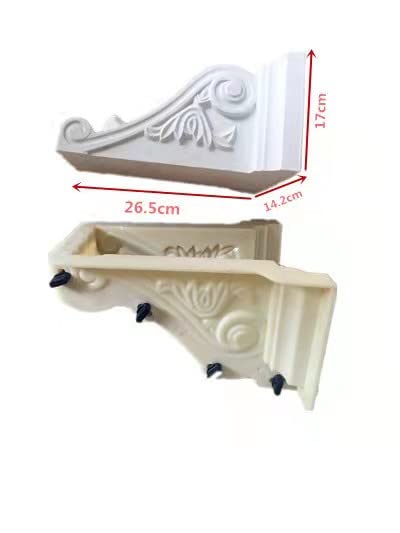 Reazone Molds HIGT 26cm Beam Support Mold Building Mold Cement cast-in-Place prefabricated European Villa Mold Eaves Plastic