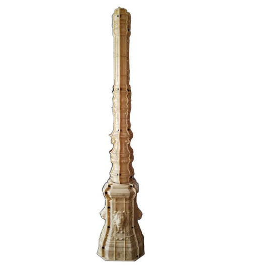 Reazone Molds precast Plastic Injection Concrete Cement Antique lamp Light Pole Moulding mlods for Outdoor Yard Garden
