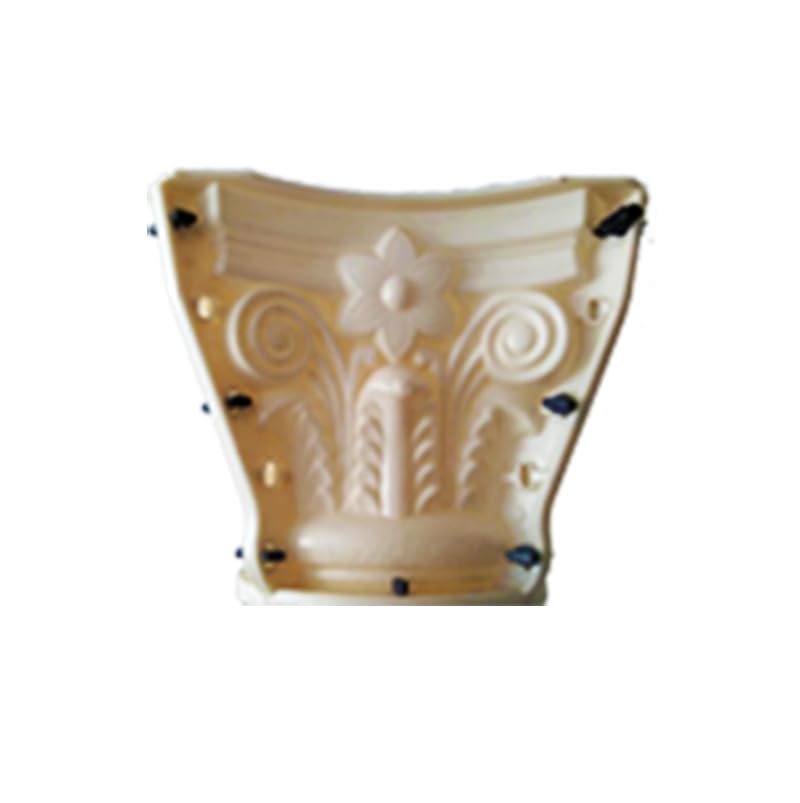 25cm/9.84in Round Column Wedding Ceremony Party Decoration Reusable Mould Pedestal Flower Seat Gypsum Concrete Mold