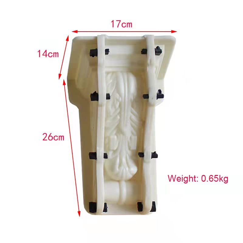 Reazone Molds HIGT 26cm Beam Support Mold Building Mold Cement cast-in-Place prefabricated European Villa Mold Eaves Plastic