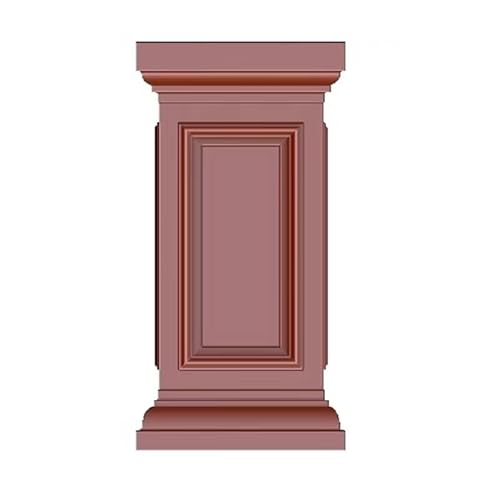 Square Shaped Pier Mold Cement Roman Pillar Balcony Railing European Style Square Model Decoration