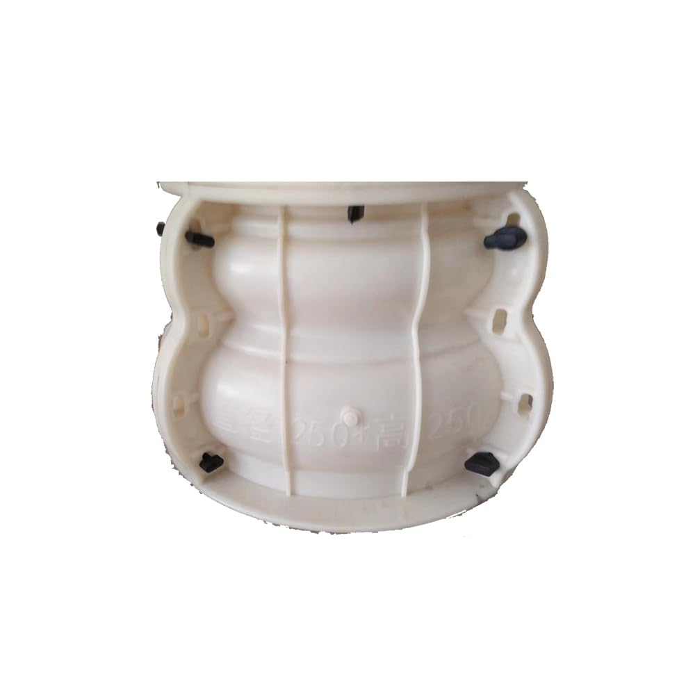 25cm/9.84in Round Column Wedding Ceremony Party Decoration Reusable Mould Pedestal Flower Seat Gypsum Concrete Mold