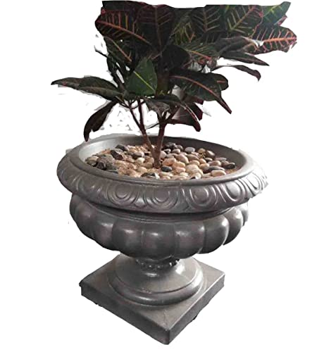 60cm 23.62in Reazone ABS Diameter Plastic Precast Concrete Flower Pot Planter Molds