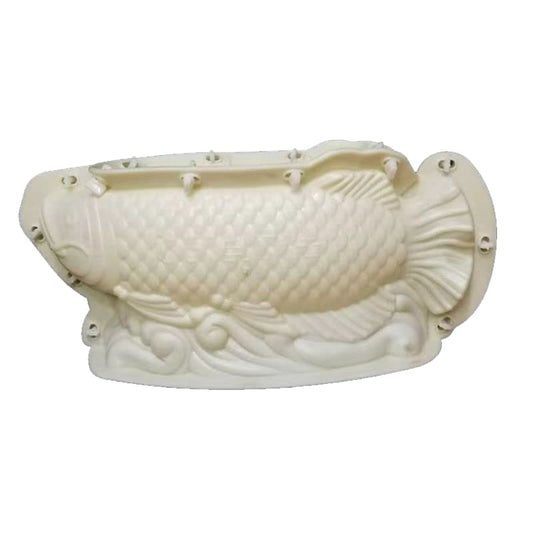 Cement Flower Pot Mold Bonsai Potted Courtyard Golden Dragon Fish Plastic Steel Pot Mold Mould Manufacturers