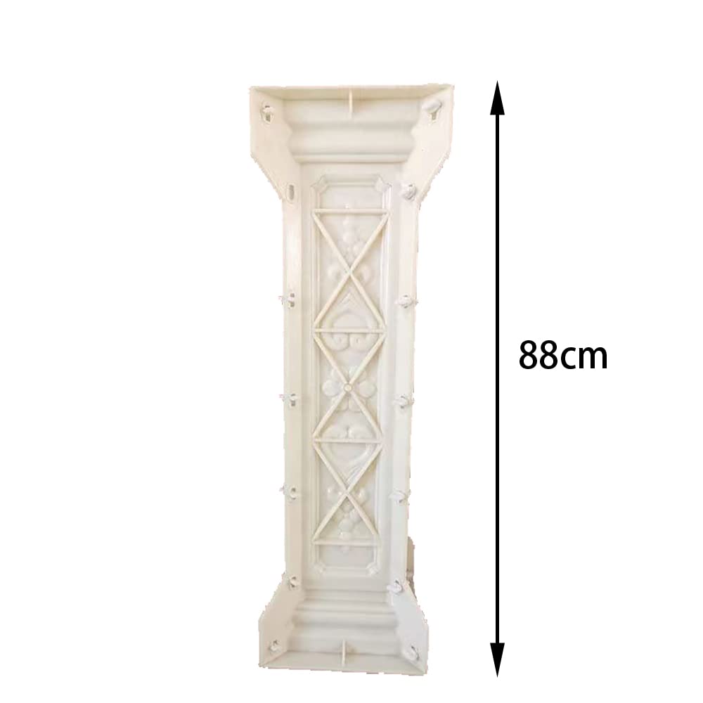 Reazone Molds 88cm Roman Column Mold prefabricated Cement Railing Barrier partition prefabricated Cement guardrail Corner Interval Mold