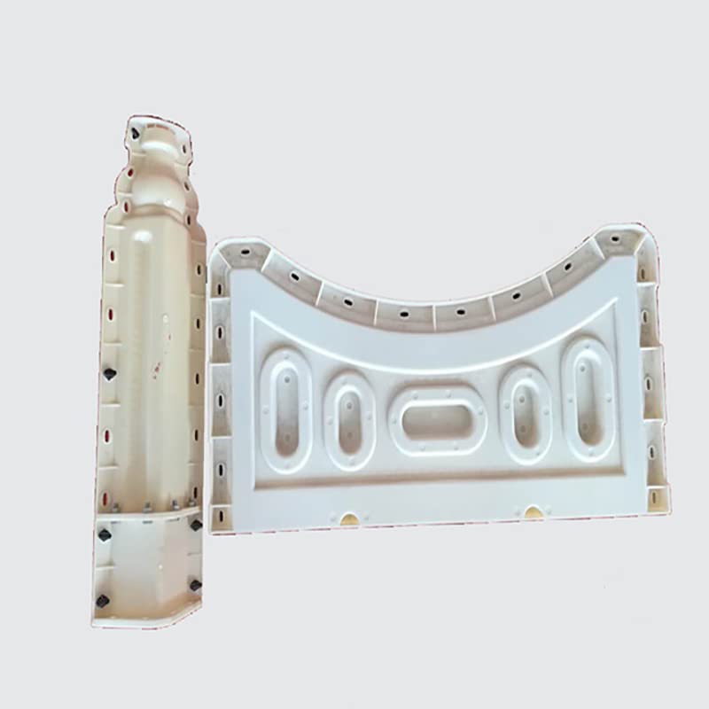 Reazone Molds Lawn Guardrail Mould 84.2x66cm Concrete Prefab Imitation Stone Garden Villa Landscape