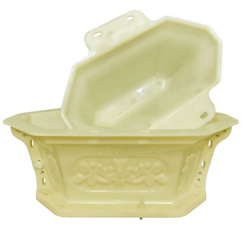 Reazone Molds Rectangular Cement Flower Pot Mold Roman Column European-Style Bonsai Model Large Small Abrasive Making Homemade