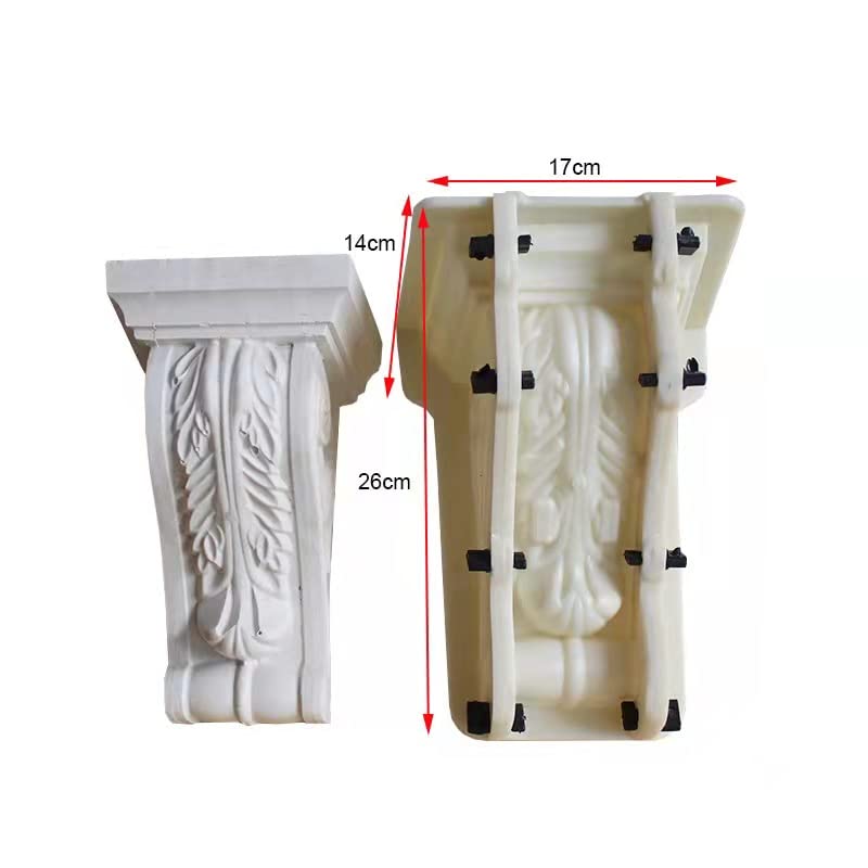 Reazone Molds HIGT 26cm Beam Support Mold Building Mold Cement cast-in-Place prefabricated European Villa Mold Eaves Plastic