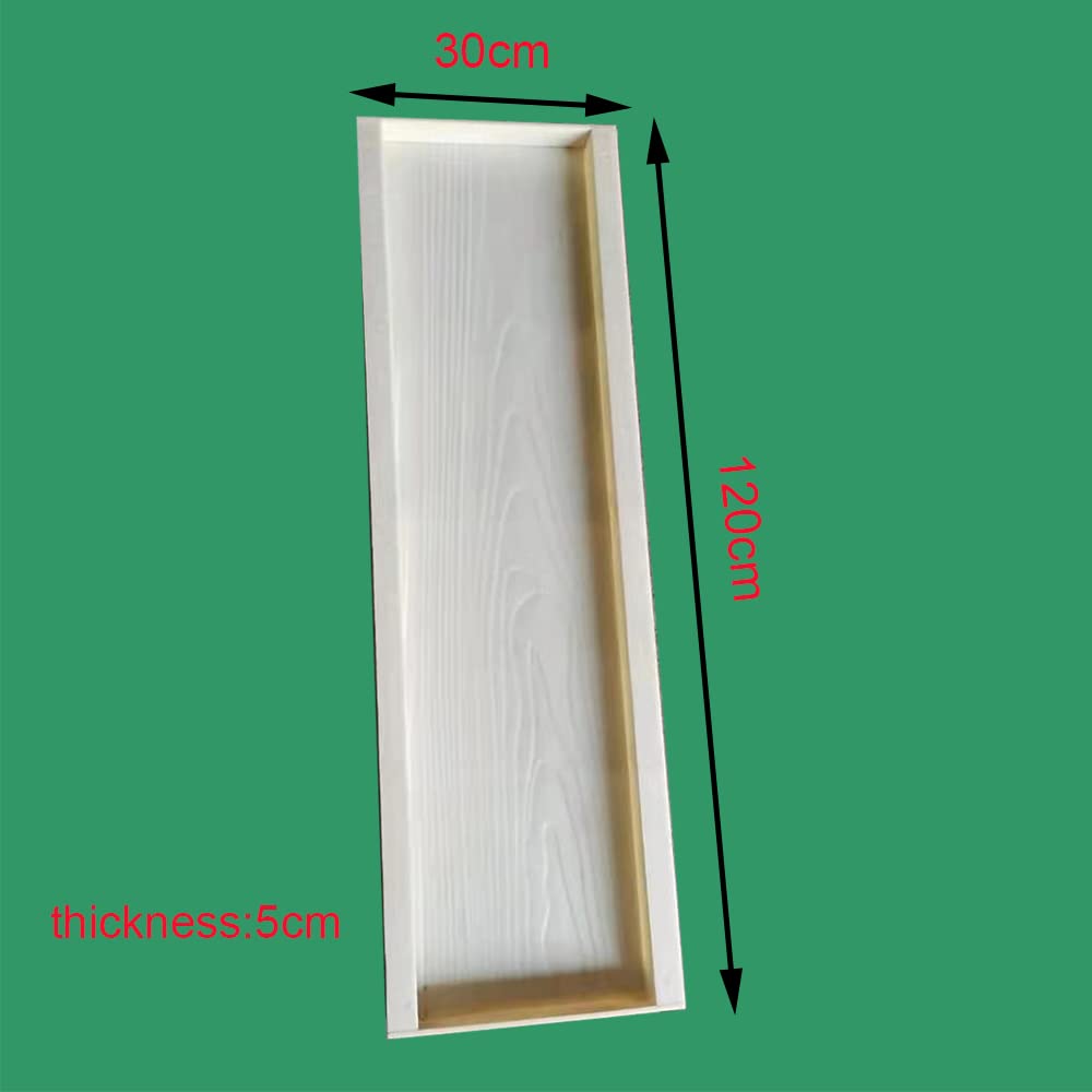 Anti -Wood Grain Cement Mortar Floor Mold Anti Wood Floor Tile Model Foot Brick Mold Park Commonly Used Floor Tile Mold