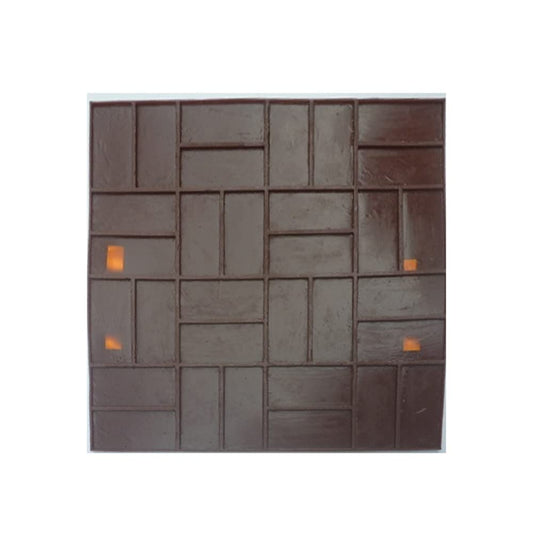 Reazone Molds Concrete Embossed Floor Mold Compression molding Material Cement Pavement Printing Construction Fan-Shaped Stone Pattern