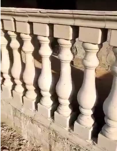5 Per Meter ABS Terrace Casting Decorative handrail vase Column Concrete Fence Form Balustrade Mold