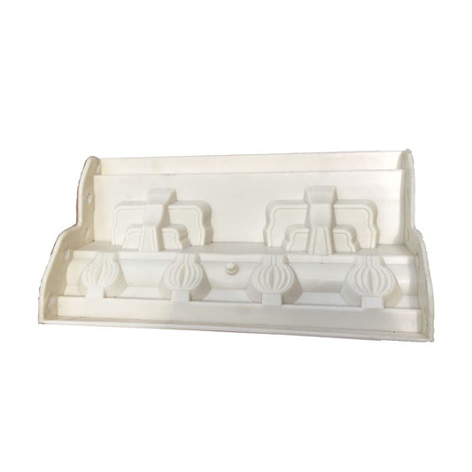 China Supply Exterior Decorative Cement Concrete Eaves line Chinese Style Tiger Paws Shape Plastic molds for Building Home use