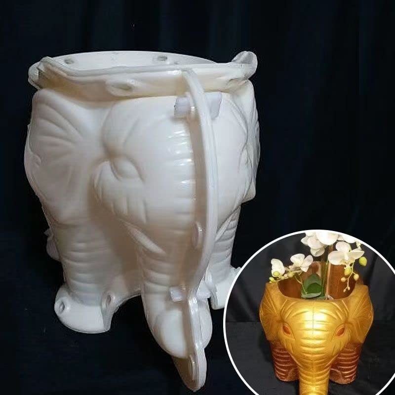 Precast 45cm Garden Decorative Concrete Animal Large Elephant Shape Planter Flower Pot molds for Garden