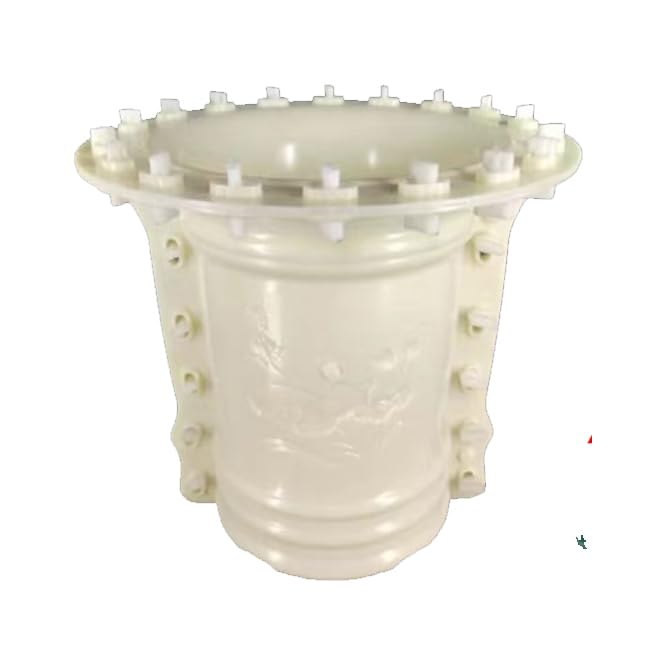 Reazone Molds Cement Flower Pot Mold Homemade Large Extra Large Round Orchid Plastic Steel European Bonsai Plastic Model Bottom Grouting