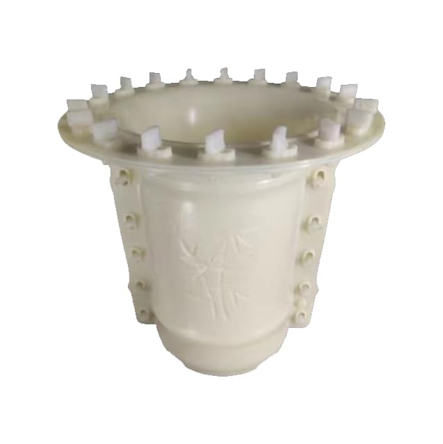 Reazone Molds Cement Flower Pot Mold Homemade Large Extra Large Round Orchid Plastic Steel European Bonsai Plastic Model Bottom Grouting