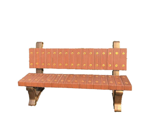 Reazone Molds precast Plastic Injection Concrete Cement Stone Bench Moulds for Outdoor Garden and Yard