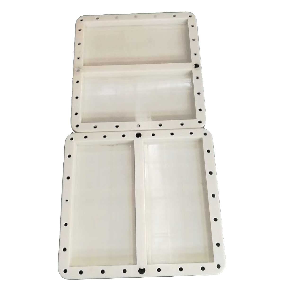 Reazone Molds 40cm(15.75in) Pavemengt Mould ABS Paving Stone Cement Tiles Plastic Mold