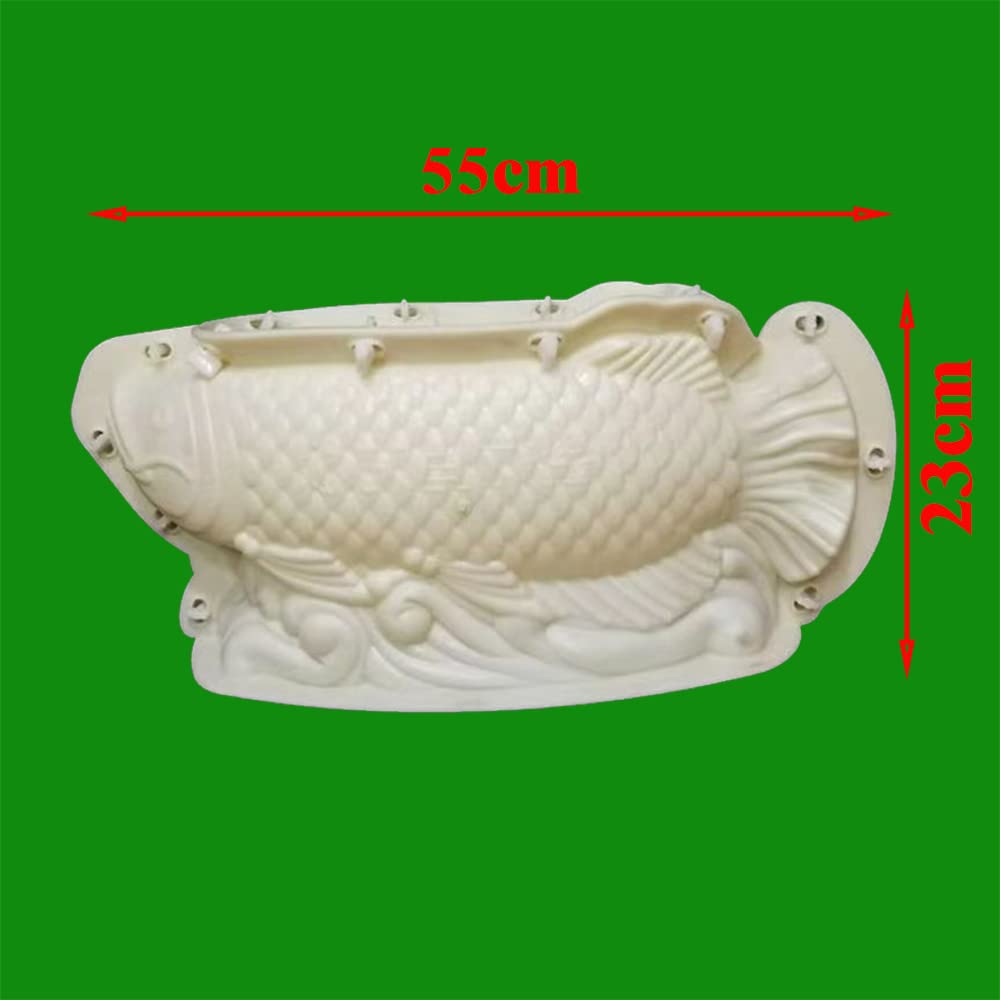Cement Flower Pot Mold Bonsai Potted Courtyard Golden Dragon Fish Plastic Steel Pot Mold Mould Manufacturers