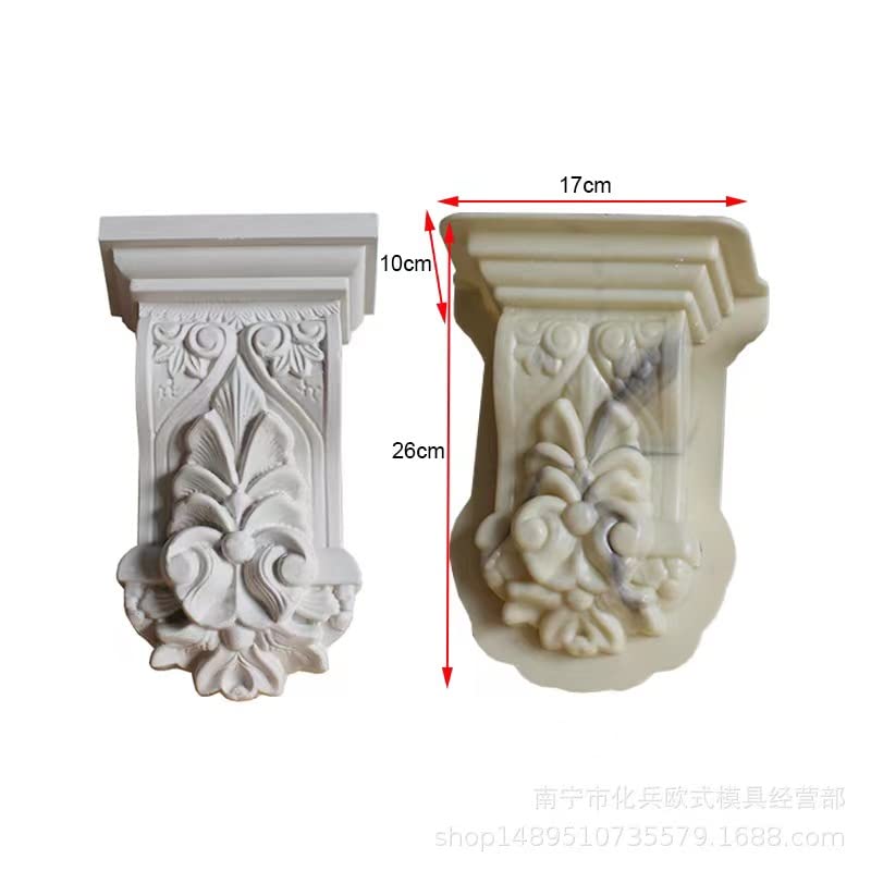 28cm/11.02in Beam Support Mold Building Mold Cement cast-in-Place prefabricated European Villa Mold Eaves Plastic