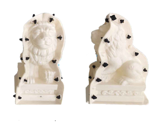 RZS03 Little Lion Shape Plastic ABS Cement Mould Concrete Mold Farmwork